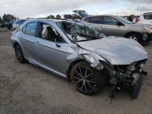 4T1G11AK7PU148971 - 2023 TOYOTA CAMRY SE NIGHT SHADE SILVER photo 4