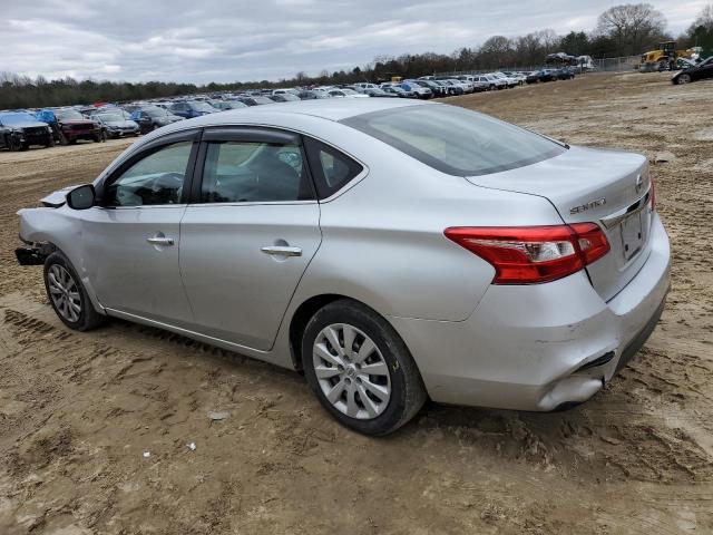 3N1AB7AP5JY277871 - 2018 NISSAN SENTRA S SILVER photo 2