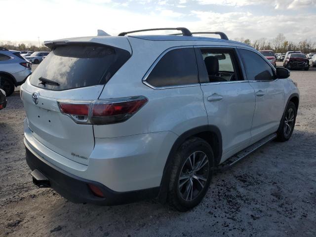 5TDJKRFH4GS292467 - 2016 TOYOTA HIGHLANDER XLE Ağ foto 3
