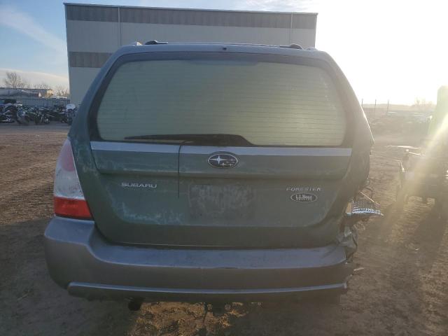 JF1SG67648H705999 - 2008 SUBARU FORESTER 2.5X LL BEAN GREEN photo 6