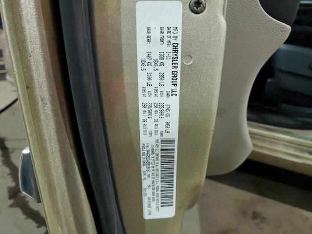 2A4RR5DG4BR618457 - 2011 CHRYSLER TOWN & COU TOURING TAN photo 14