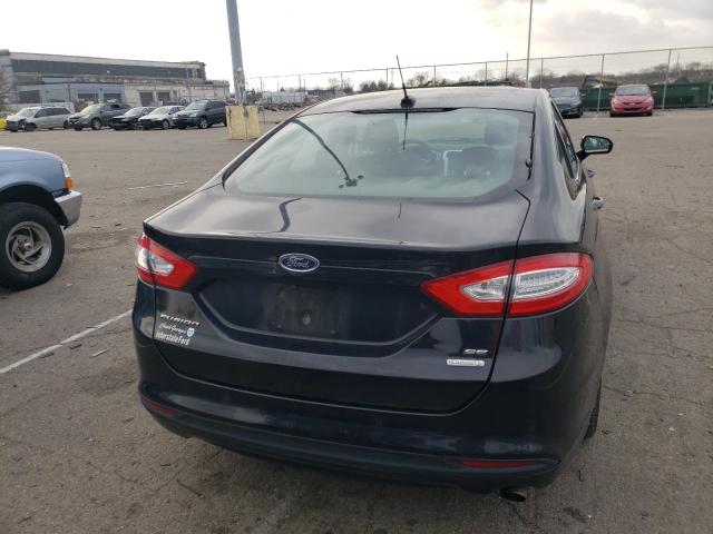 3FA6P0HD8FR158954 - 2015 FORD FUSION SE BLACK photo 6