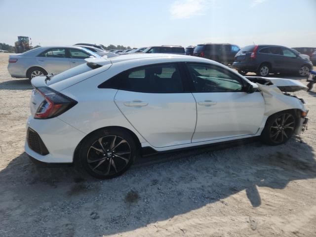 SHHFK7H40JU207381 - 2018 HONDA CIVIC SPORT Biały zdjęcie 3