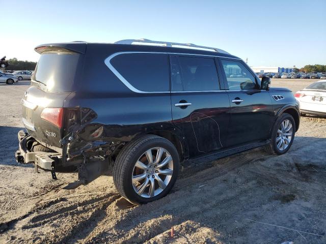 JN8AZ2NF5E9556539 - 2014 INFINITI QX80 BLACK photo 3