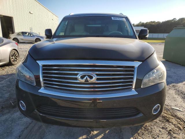 JN8AZ2NF5E9556539 - 2014 INFINITI QX80 BLACK photo 5