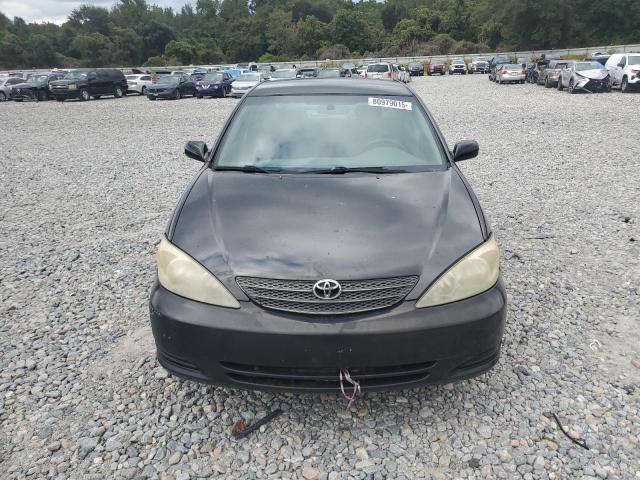 JTDBE32K320071044 - 2002 TOYOTA CAMRY LE BLACK photo 5