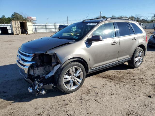 2FMDK3KC5DBE16310 - 2013 FORD EDGE LIMITED GOLD photo 1