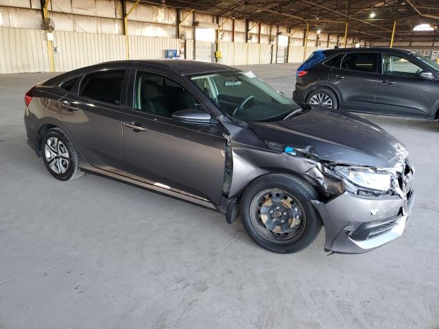 2HGFC2F51JH583158 - 2018 HONDA CIVIC LX GRAY photo 4