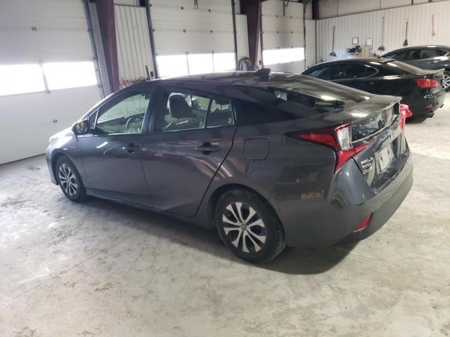 JTDL9MFU9N3032715 - 2022 TOYOTA PRIUS LE CHARCOAL photo 2