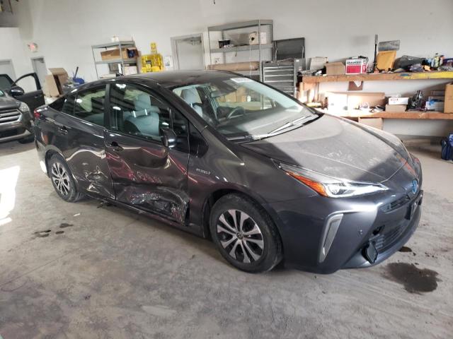 JTDL9MFU9N3032715 - 2022 TOYOTA PRIUS LE CHARCOAL photo 4