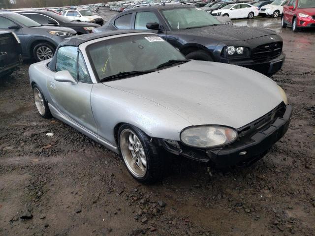 JM1NB3532Y0156203 - 2000 MAZDA MX-5 MIATA BASE SILVER photo 4