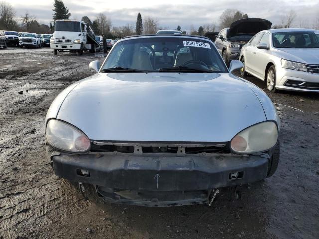 JM1NB3532Y0156203 - 2000 MAZDA MX-5 MIATA BASE SILVER photo 5