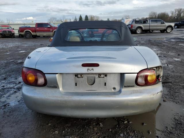 JM1NB3532Y0156203 - 2000 MAZDA MX-5 MIATA BASE SILVER photo 6