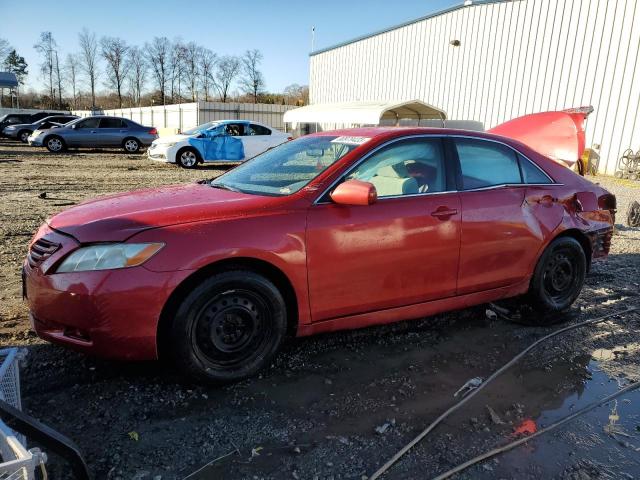 4T1BE46K27U119290 - 2007 TOYOTA CAMRY CE RED photo 1