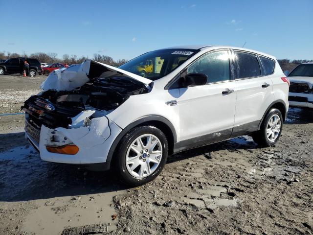 1FMCU0F7XEUA78447 - 2014 FORD ESCAPE S WHITE photo 1