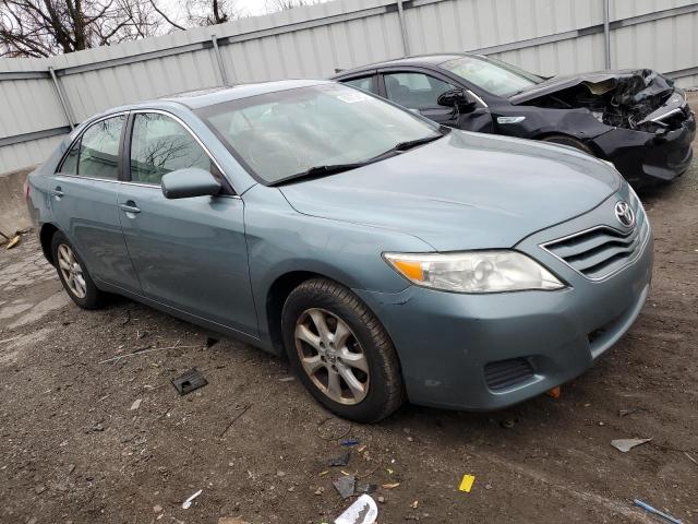 4T1BF3EK3BU630105 - 2011 TOYOTA CAMRY BASE BLUE photo 4