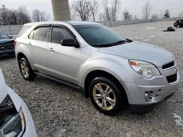 2GNFLCEKXC6332592 - 2012 CHEVROLET EQUINOX LS SILVER photo 4