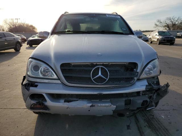 4JGAB54E23A402078 - 2003 MERCEDES-BENZ ML 320 SILVER photo 5