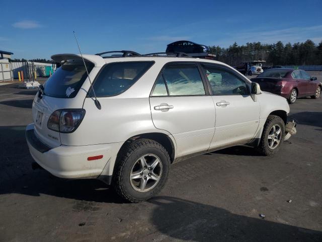 JTJHF10U820283385 - 2002 LEXUS RX 300 WHITE photo 3