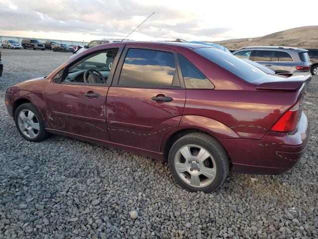 1FAHP34N46W107764 - 2006 FORD FOCUS ZX4 BURGUNDY photo 2