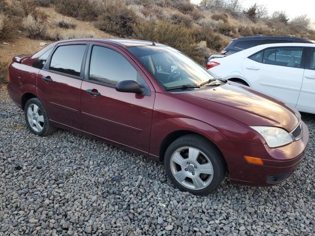 1FAHP34N46W107764 - 2006 FORD FOCUS ZX4 BURGUNDY photo 4