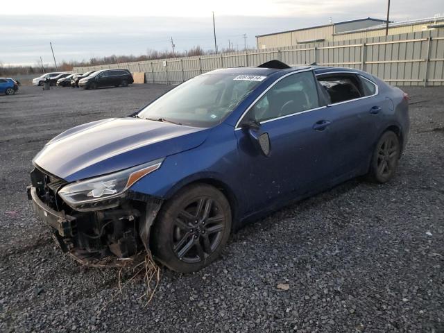 3KPF54AD9ME320046 - 2021 KIA FORTE EX BLUE photo 1