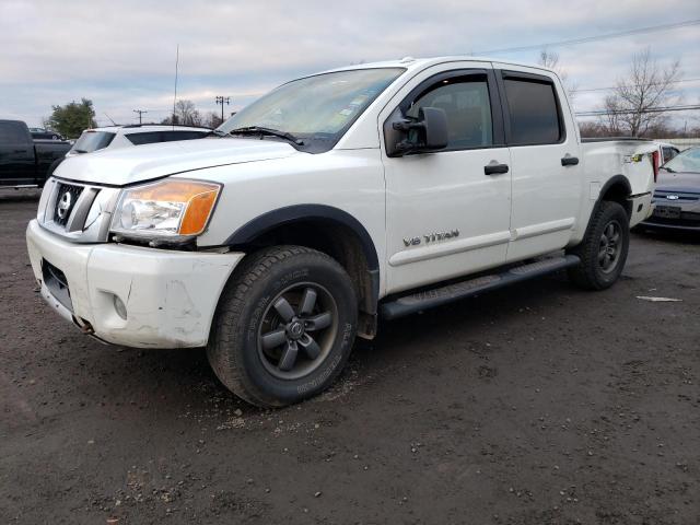 1N6AA0EC4FN501938 - 2015 NISSAN TITAN S WHITE photo 1