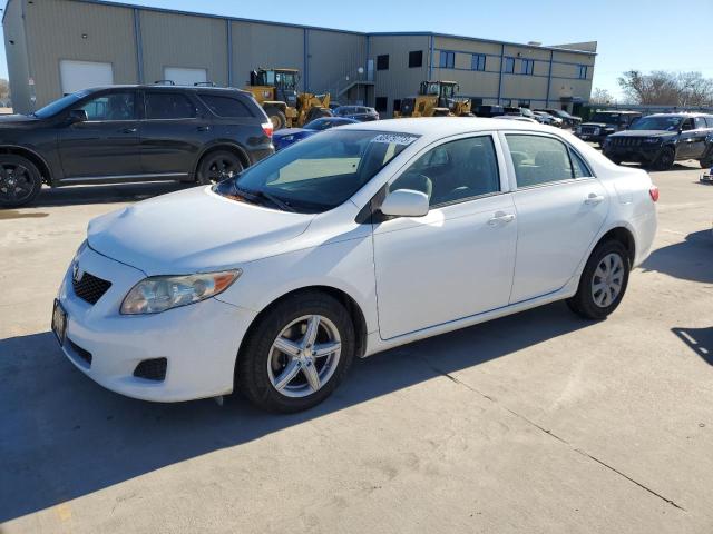 JTDBL40E699063664 - 2009 TOYOTA COROLLA BASE WHITE photo 1