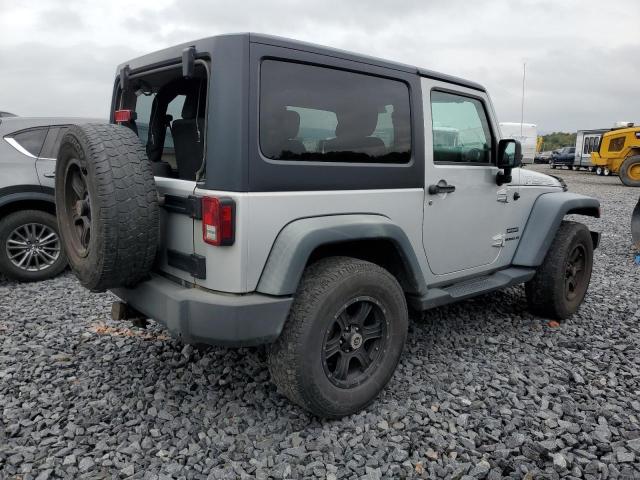 1C4AJWAG6CL228765 - 2012 JEEP WRANGLER SPORT SILVER photo 3