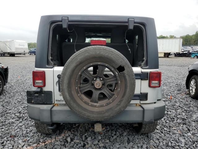 1C4AJWAG6CL228765 - 2012 JEEP WRANGLER SPORT SILVER photo 6