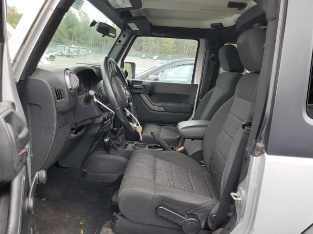 1C4AJWAG6CL228765 - 2012 JEEP WRANGLER SPORT SILVER photo 7