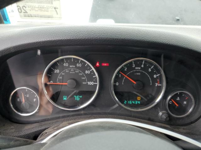 1C4AJWAG6CL228765 - 2012 JEEP WRANGLER SPORT SILVER photo 9