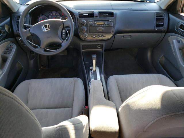 2HGES16525H605425 - 2005 HONDA CIVIC LX BLUE photo 8