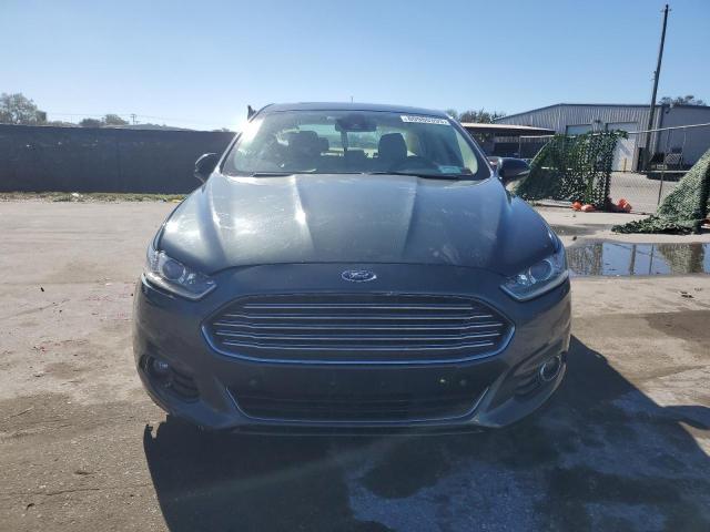 3FA6P0LU2GR140801 - 2016 FORD FUSION SE HYBRID TEAL photo 5