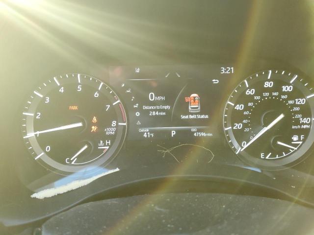 5TDGZRBH5MS077638 - 2021 TOYOTA HIGHLANDER XLE SILVER photo 9