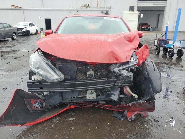 3N1AB7AP9KY410357 - 2019 NISSAN SENTRA S 红色 照片 5
