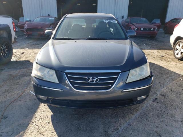 5NPEU46F99H408333 - 2009 HYUNDAI SONATA SE BLUE photo 5