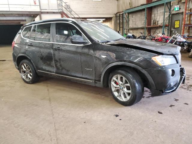 5UXWX9C59E0D40502 - 2014 BMW X3 XDRIVE28I BLACK photo 4