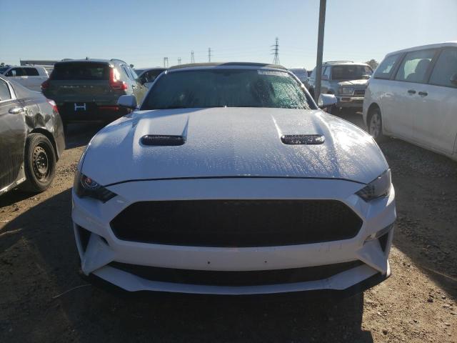 1FATP8FF1L5112029 - 2020 FORD MUSTANG GT WHITE photo 5