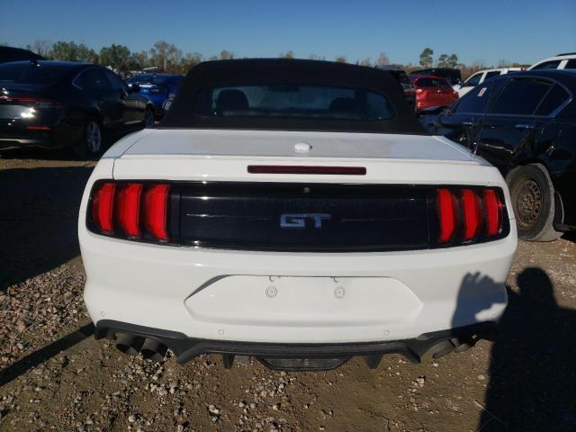 1FATP8FF1L5112029 - 2020 FORD MUSTANG GT WHITE photo 6