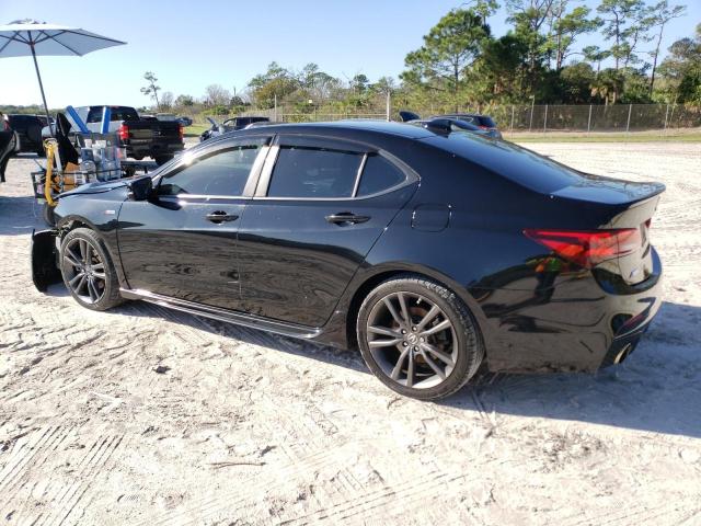 19UUB2F61JA007796 - 2018 ACURA TLX TECH+A Черный фото 2