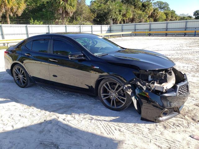 19UUB2F61JA007796 - 2018 ACURA TLX TECH+A Черный фото 4