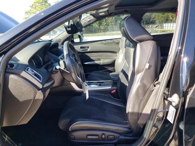 19UUB2F61JA007796 - 2018 ACURA TLX TECH+A Черный фото 7