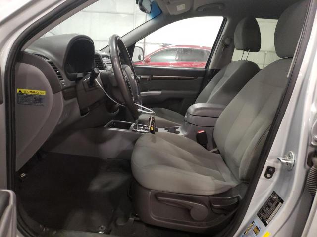 5NMSH4AG8AH366021 - 2010 HYUNDAI SANTA FE SE SILVER photo 7