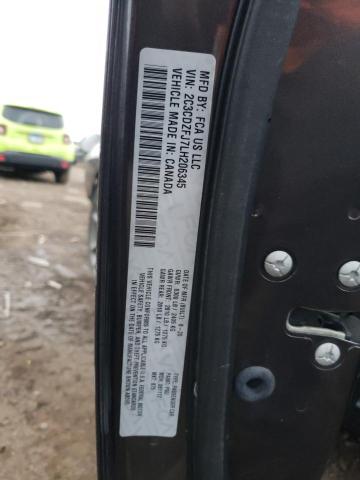 2C3CDZFJ7LH206345 - 2020 DODGE CHALLENGER R/T SCAT PACK GRAY photo 12