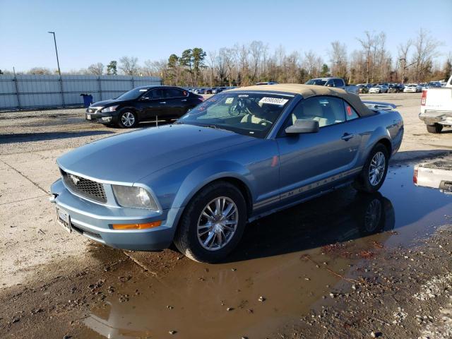 1ZVFT84N155256712 - 2005 FORD MUSTANG BLUE photo 1
