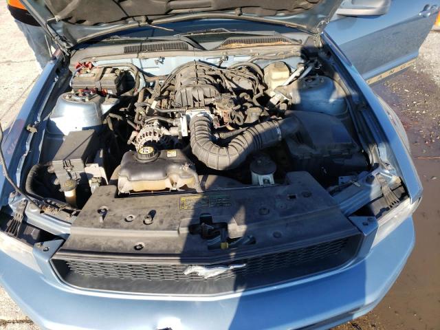 1ZVFT84N155256712 - 2005 FORD MUSTANG BLUE photo 11