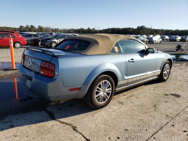 1ZVFT84N155256712 - 2005 FORD MUSTANG BLUE photo 3