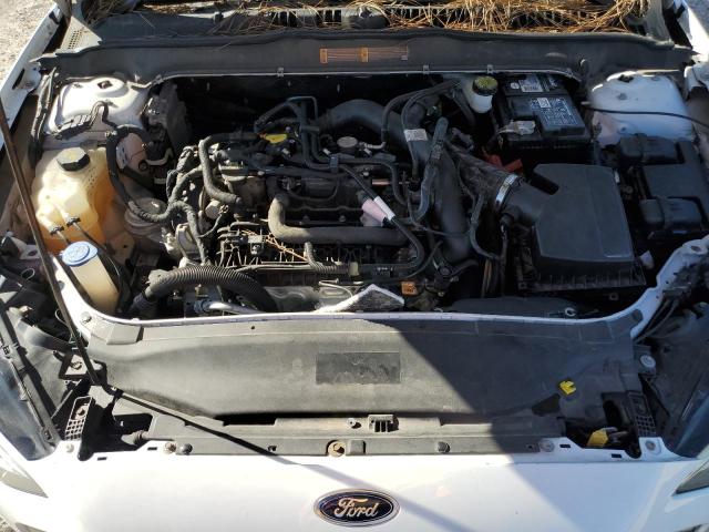 3FA6P0HD8KR268199 - 2019 FORD FUSION SE WHITE photo 11