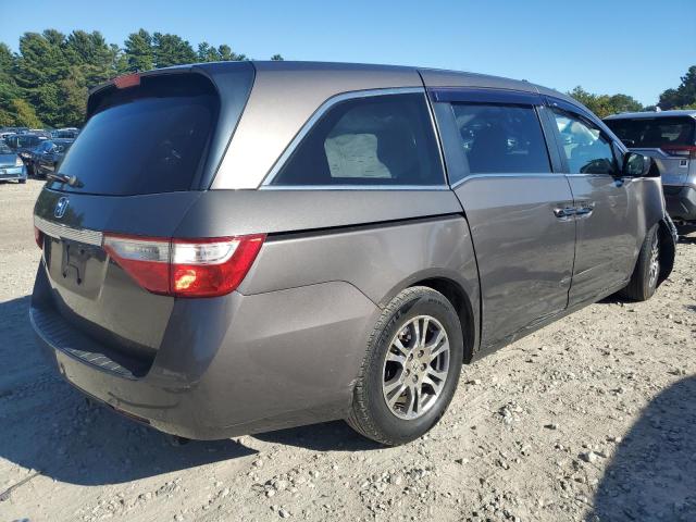 5FNRL5H67BB072225 - 2011 HONDA ODYSSEY EXL GRAY photo 3